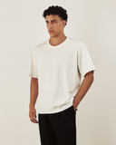 Cotton Logo Tee - Offwhite
