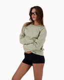 Cotton Logo Crew