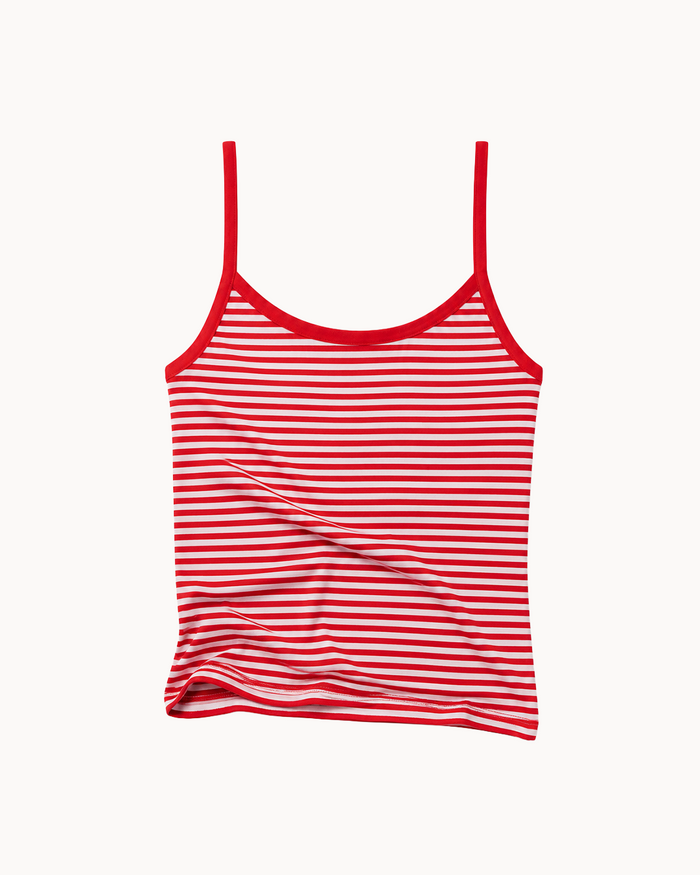 Cotton Cami Top in Stripe
