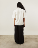 POPLIN CARGO SHIRT IN OFFWHITE