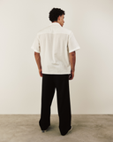 POPLIN CARGO SHIRT IN OFFWHITE