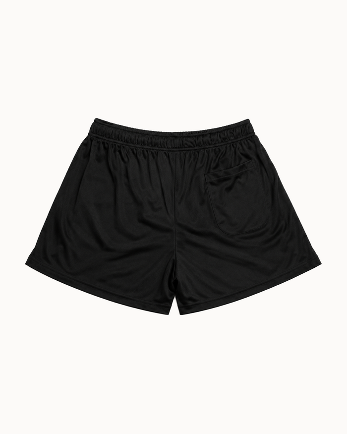 MESH SHORT IN BLACK