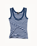 Scoop Tank In Stripe