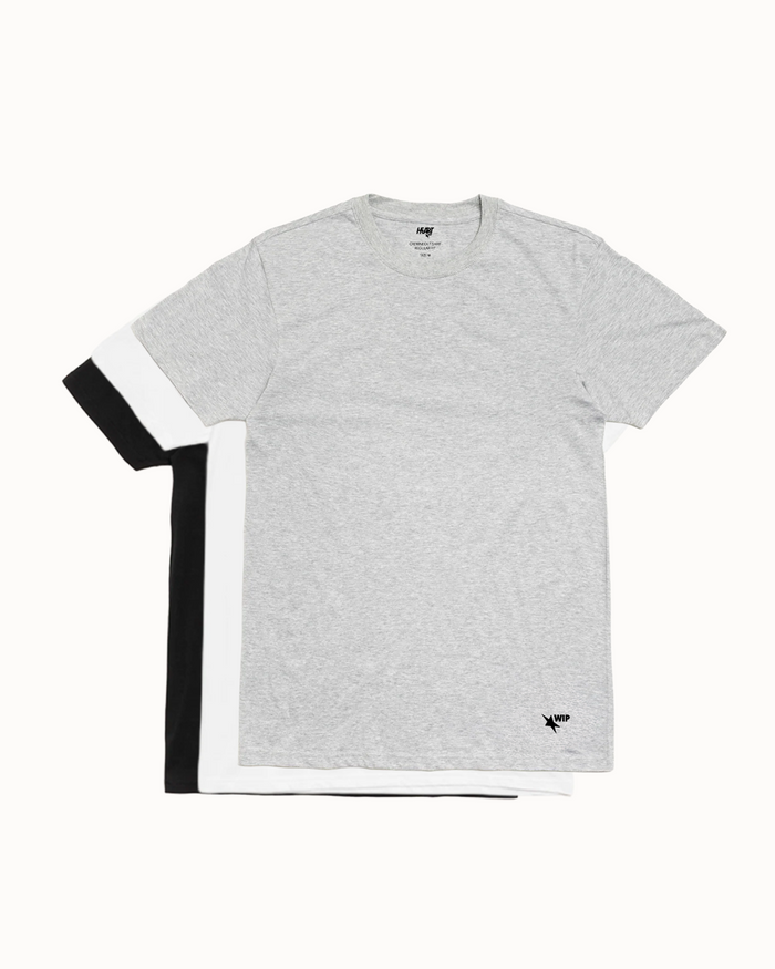COTTON TEES 3 PACK
