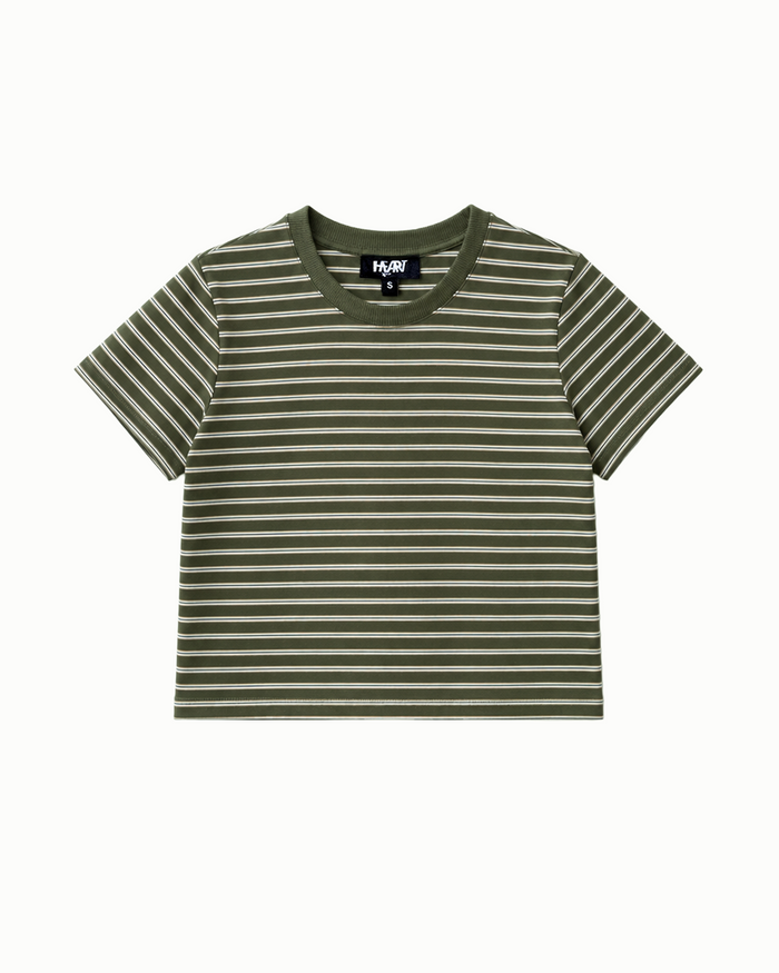 Cotton Baby Tee in Stripe