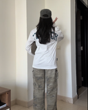 Cotton Logo Crew