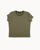 COTTON BABY TEE IN STRIPE