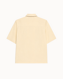 COTTON CARGO SHIRT IN CREAM
